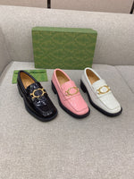 cool patent leather boat shoes classic flats fashion women black white pink 2023 35-39 high quality