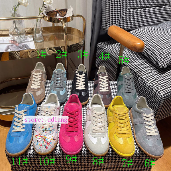 35-40 cow leather lace up casual shoes comfort patchwork flats women 2023 high quality