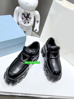 6cm platform soft cow leather boat shoes casual comfort pump 2023 white black 34-40