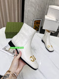 35-40 flats simple ankle boots leather canvas fashion classic shoes women 2023 high quality