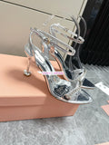 bingbing 8.5cm stiletto sandals grace women party fashion women 35-40 high quality