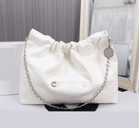 30*45*8cm leather chain shoulder bag high-capacity tote bag women 2024 high quality