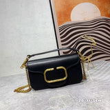 leather handle chain crossbody bag women 20*11*5cm 2022 new