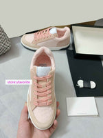 Suede casual shoes lace up flats fashion TPU bottom women high quality 2022 summer new 35-40