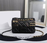 22*14*6cm lamb leather chain crossbody bag shoulder bag fashion women 2023 high quality