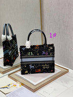 Top quality handle bag tote bag Embroidery 36.5*28*16cm  41.5*32*5cm 2022 new  1286S