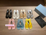 35-42 6.5cm stiletto TPU transparent slippers fashion shoes sandals women high quality 2022new