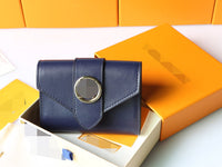 4 colors  Silky leather mini wallet women fashion high quality 12*9*2.5cm