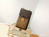 20*12*6cm print canvas Double cell phone bag chian crossbody bag women high quality 2022new