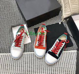 sweet canvas low top casual shoes flats fashion women 35-41