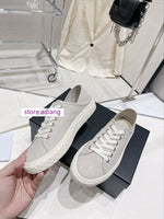 vintage lace up casual shoes comfort flats classic canvas sneaker women 35-40 high quality 2023