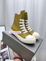 high top casual leathe shoes comfort flats classic women sneaker high quality 2022 34-45