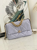 30cm&26cm 19 bag soft leather vintage top quality classic shoulder bag crossbody bag women 2022