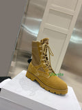 lace up Motorcycle style boots flats fashion street women size 35-40 top quality