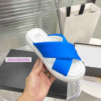 3cm slippers flats fashion casual sandals shoes women 2022ss 35-40 high quality