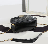 Bright calf leather Cosmetic Bag handle mini crossbody bag women fashion high quality 18*13*8cm