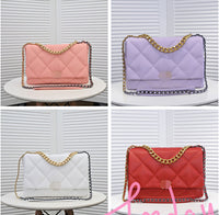 3 sizes  soft cow leather chian shoulder crossbody bag 12colors classic high quality