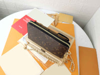 20*12*6cm print canvas Double cell phone bag chian crossbody bag women high quality 2022new