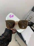 0754 classic square frame sunglasses Metal decorative sidepiece fashion sunglass women high quality 2022 new