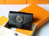 4 colors  Silky leather mini wallet women fashion high quality 12*9*2.5cm