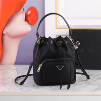 cow leather bucket bag handle crossbody bag women high quality 2022 new