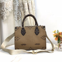 25*19*11.5cm print canvas handle handbag wide trap crossbody tote bag women 2023