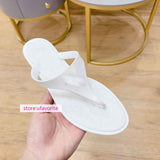 PU flip flops slippers flats fashion women casual shoes women high quality 35-41 2022new