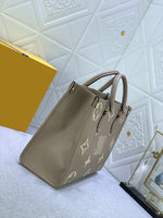 34*26*13cm embossing leather handle handbag tote bag women 2023 high quality