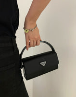 mini vintage handle handbag women high quality 2022 new black