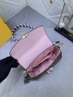 25*17*9cm check brown canvas handle handbag crossbody Bag women fashion 2023 high quality