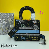 Top quality 16 colors 24*20*11cm handle +wide strap bag 8002# 2022 new