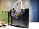 649577 leather tote bag handbag 35*32*11 cm women 2022 new