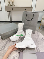 knitted sock boots casual shoes fashion women&men high quality 35-44