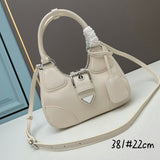 1BA381 lamb leather 22.5*16*7.5cm handle handbag crossbody bag women 2022 new