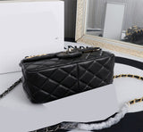 22*14*6cm lamb leather chain crossbody bag shoulder bag fashion women 2023 high quality