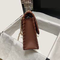 lamb leather chain bag shoulder bag women top quality 26*17*6cm