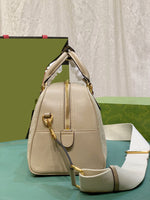 32.5*20*16cm canvas and leather handle hanbag shoulder bag crossbody bag high quality 2023 new