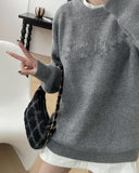 tweed chain baguette shoulder bag 2022 new high quality