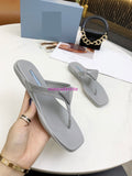 real leather Flip-Flop slippers flats fashion women top quality 35-41 8 colors