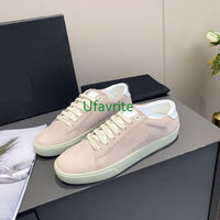 vintage  Embroidery canvas lace up flats casual shoes leather lining fashion women35-41  men39-45