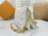 26*20*12cm colour Embossing lamb leather crossbody bag women fashion high quality 2022