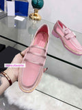 silk mesh flats fashion leather lining boat shoes women 2022ss 35-40 high quality