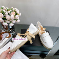 soft lamb leather flats fashion sandals shoes women 35-40 black white apricot silve 2023 new