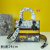 Top quality 16 colors 24*20*11cm handle +wide strap bag 8002# 2022 new