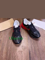 leather sneakers flats lace up shoes fashion women men high quality 2021new 35-45