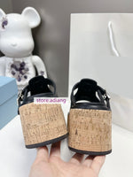 5.5cm brown thick bottom slippers casual beach shoes women fashion women 2023 35-40