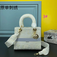 Top quality 16 colors 24*20*11cm handle +wide strap bag 8002# 2022 new