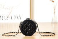 7.5*7.5*3cm Round bag Cosmetic Bag fashion women top quality 2023 new