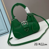 1BA381 lamb leather 22.5*16*7.5cm handle handbag crossbody bag women 2022 new