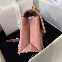 21*13*7cm lamb leather  chain mini crossbody bag top quality